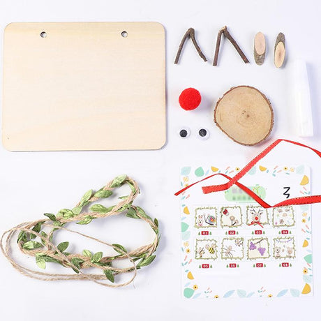 Hjemix | Kreativ DIY Trestamme Maleri Dekorasjon