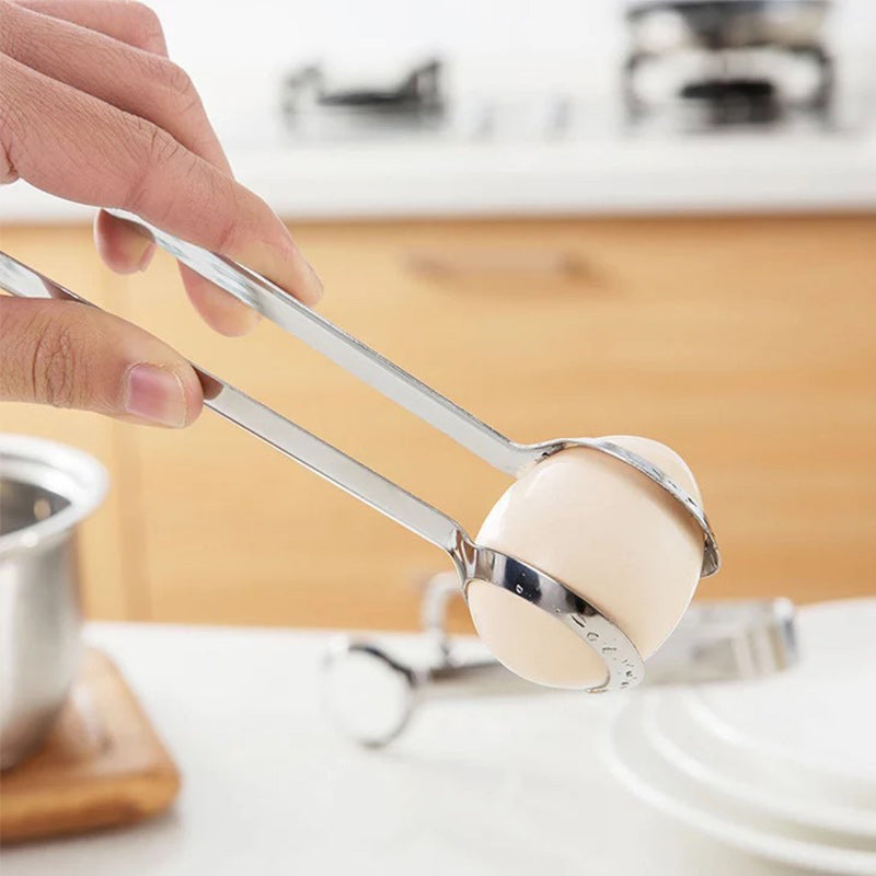Hjemix | Rustfritt Stål Utvidet Egg Klipp - Praktisk Kjøkkenverktøy