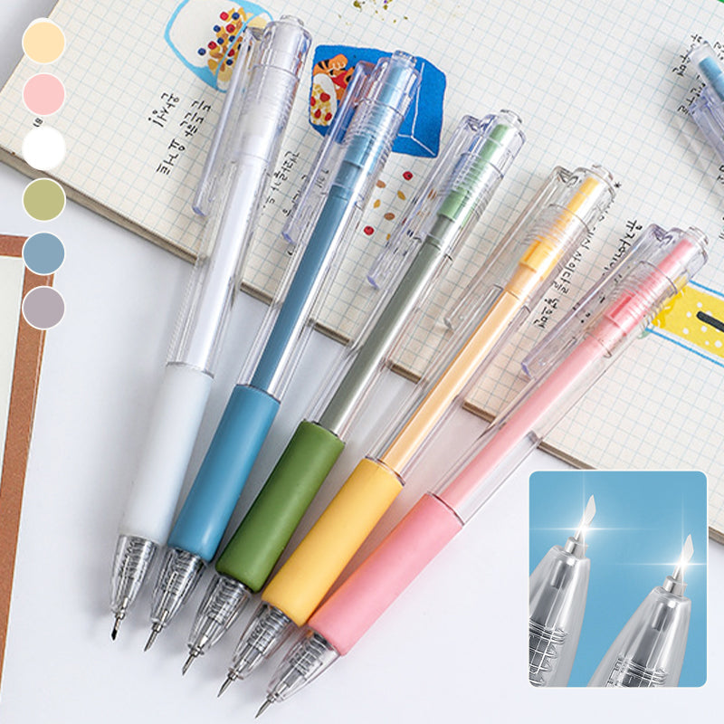 Hjemix | Morandi Cartoon Pattern Student Universal Knife Pen