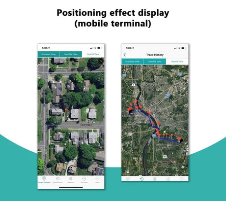 Hjemix | GPS Tracker, Magnet Mini GPS Lokasjon Tyverisikring GPS Tracker