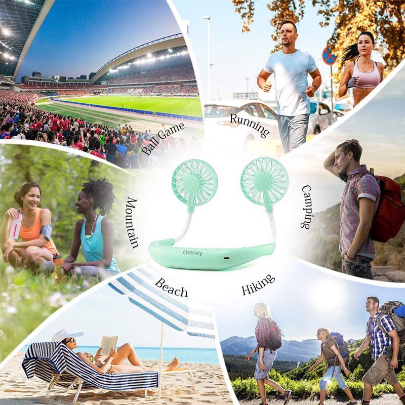 Hjemix | Battery Mini Neck Fans