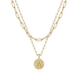 Hjemix | Gyldne Initialhalskjeder for Kvinner