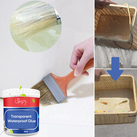 Hjemix | Transparent vanntett lim