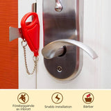 Hjemix | Bærbar Sikkerhetsdør Lås