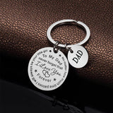 Hjemix | Til min pappa/mamma nøkkelkjede (pappa/mamma anheng)