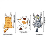 Hjemix | Søte kattete tegn klistremerker bilklistremerker