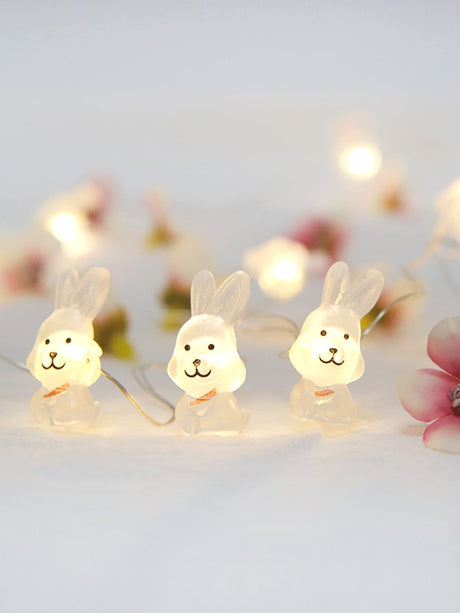 Hjemix | 20 LED 2M Kanin Fairy Lights - Nyhet Belysning