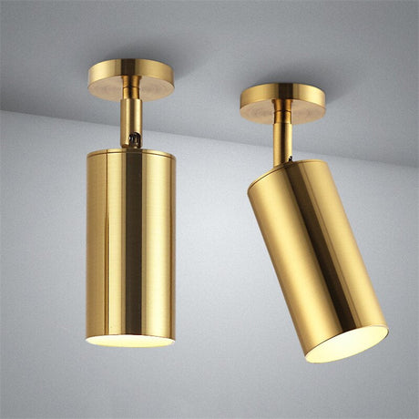 Hjemix | Nordisk Messing Gull Spotlight - 5W/10W Led -Lampe