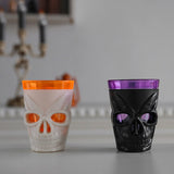 Hjemix | LED Hodeskalle Vinglass 12 PCS