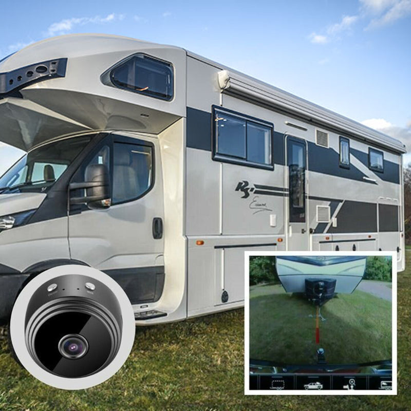 Hjemix | 1080p Magnetisk WiFi Mini Kamera-RV Trailer Bakview Kamera