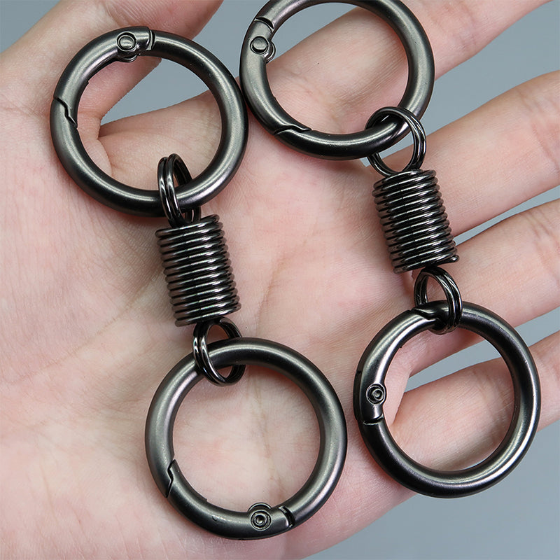 Hjemix | Nordic Retro Våren Dobbel Ring Nøkkelring