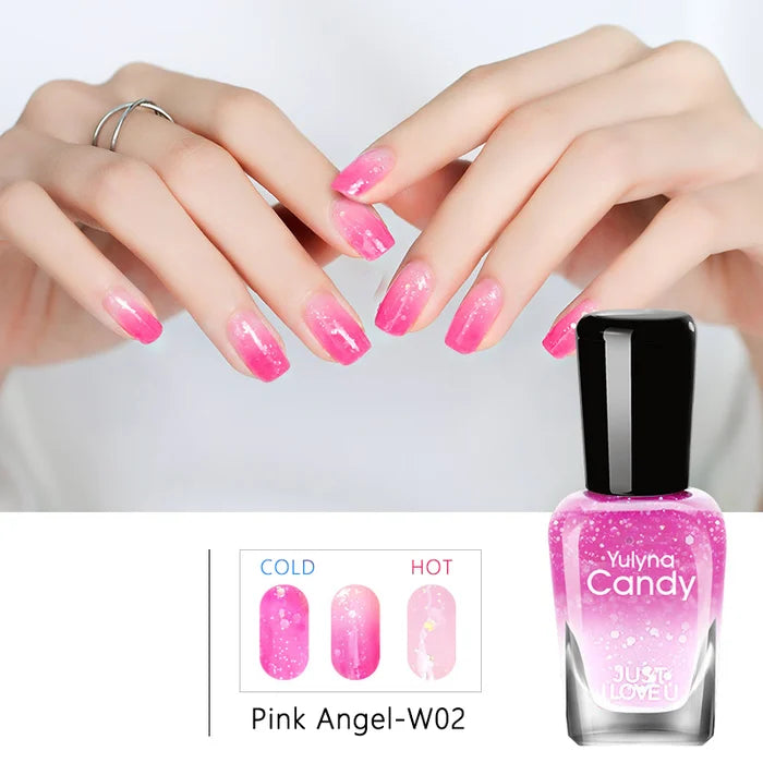 Hjemix | Fargeforandrende Neglelakk