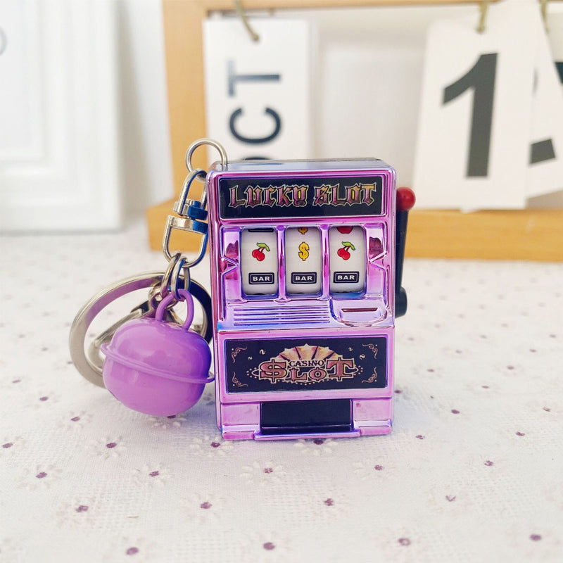 Hjemix | Nøkkelring designet som en spilleautomat