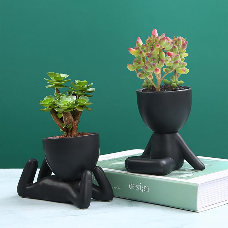 Hjemix | Keramisk Figur Potte Ornament