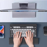 Hjemix | Tastatur håndleddstøtte med skrivebords skilleboks