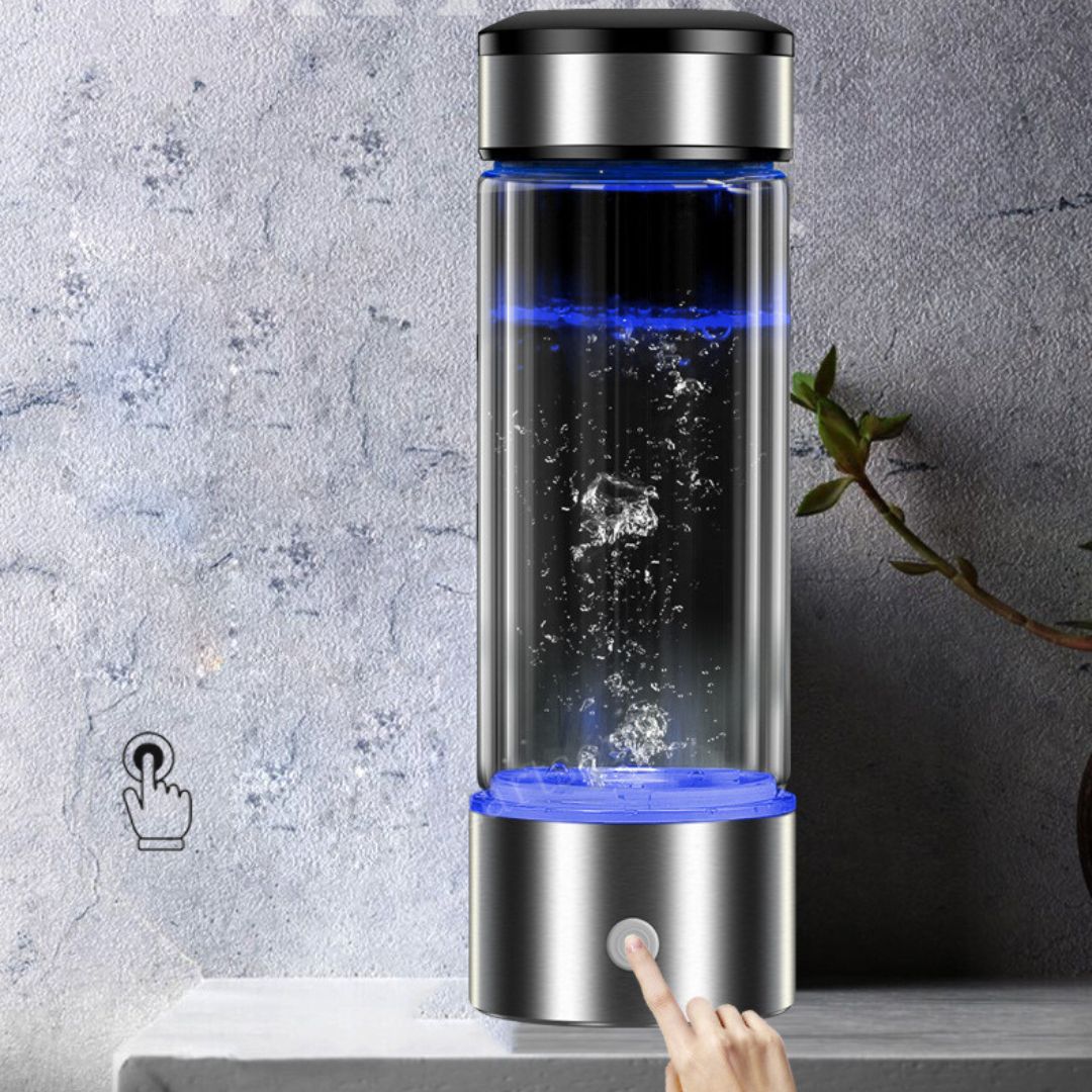 Hjemix | Oppladbar Alkalisk Vannflaske - Hydrogenn beriket Vann