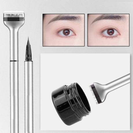 Hjemix | 2-i-1 Eyeliner & Nedre Vippestempel Sett