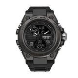 Hjemix | Sporty Dual-Display Mode Multifunctional Waterproof Luminous Men's Wristwatch