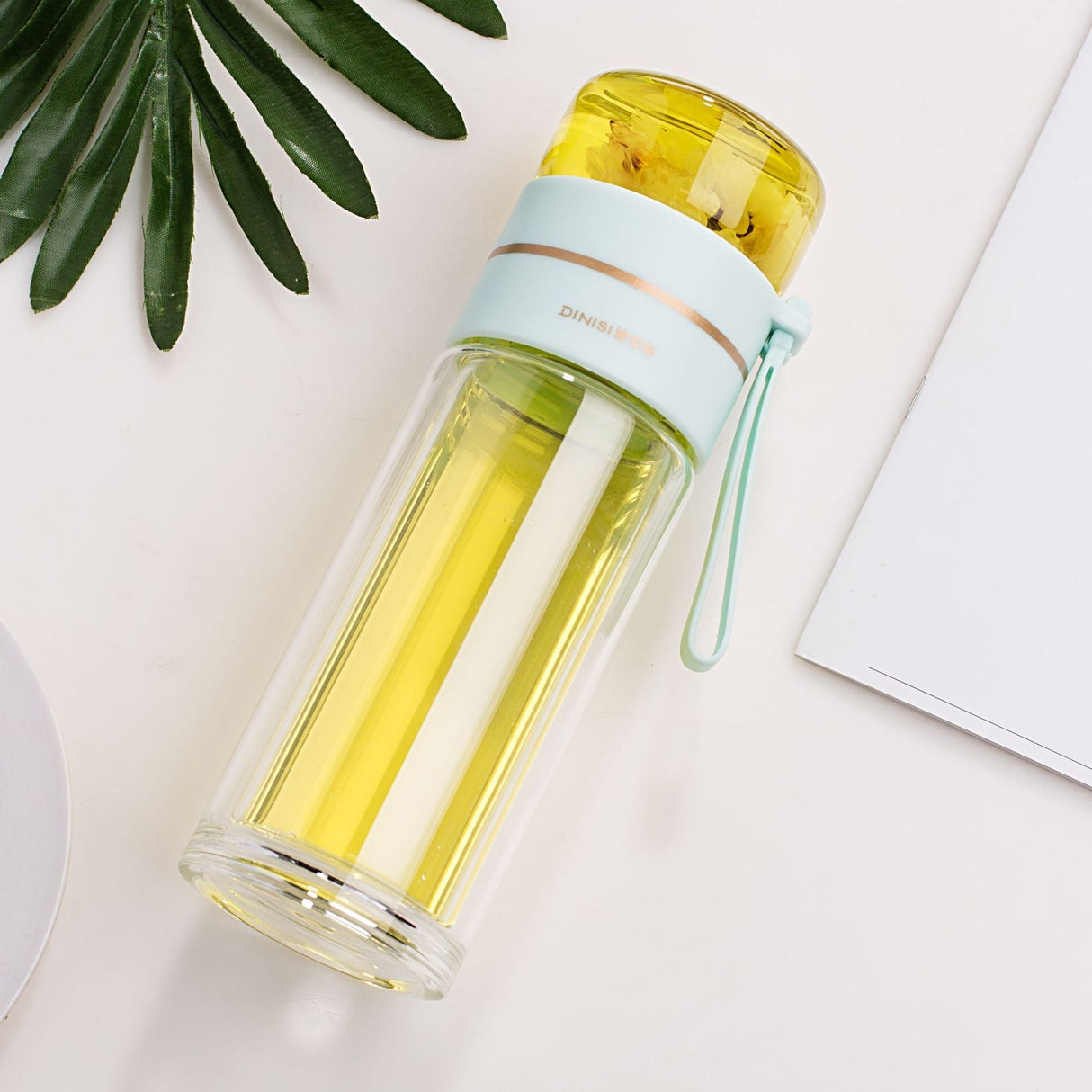Hjemix teinfuser i krystallklart glass