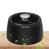 Hjemix | Luktfri Røykfri Asjett - Bærbar Røyk Fangst med Duftfilter