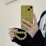 Hjemix | Frostet Perle Armbåndveske for iPhone