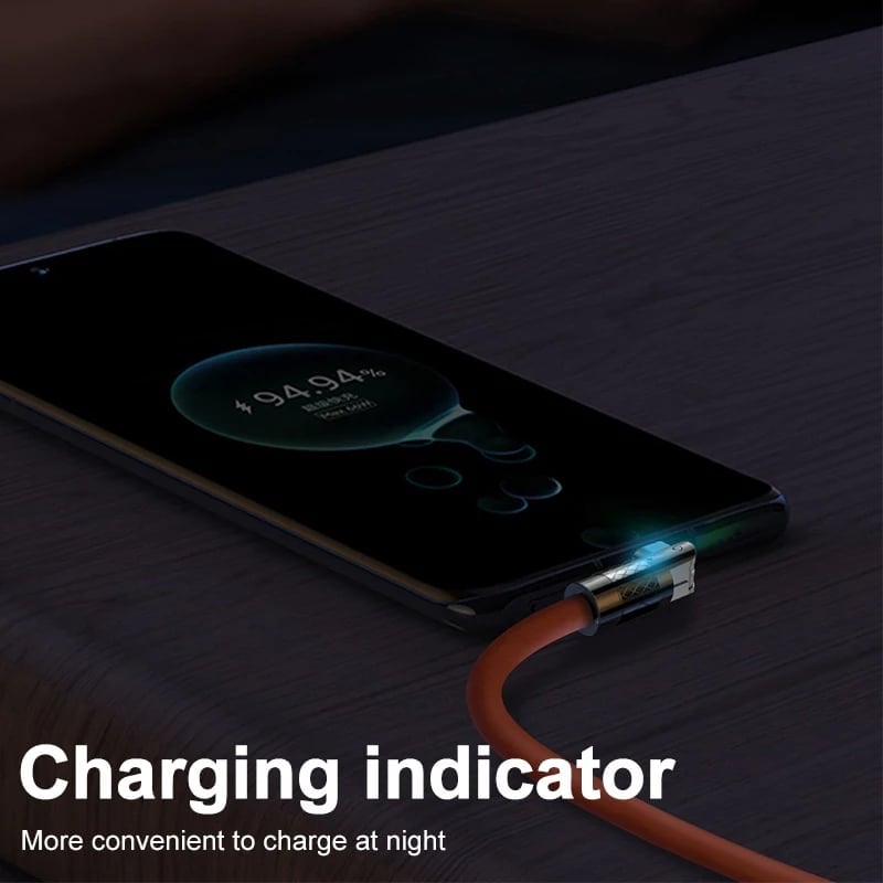 Hjemix | 180° Rotasjon Hurtiglader Kabel