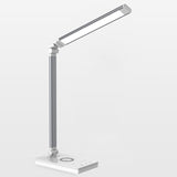 Hjemix | Minimalistisk Intelligent Firkanthåndtak Sammenleggbart USB LED Skrivebordslampe
