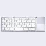 Hjemix | Sammenleggbar Bluetooth-tastatur med berøringspad