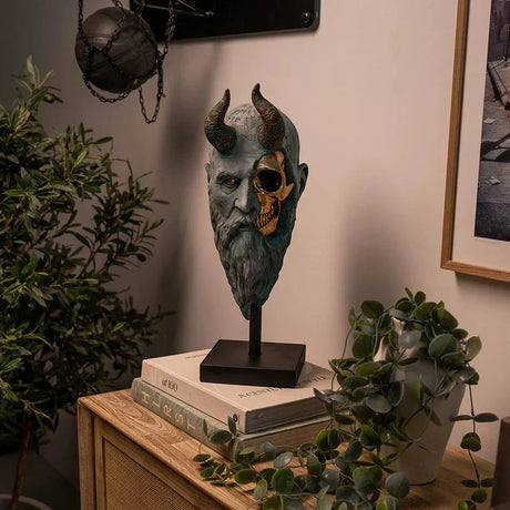 Hjemix | Mimir Hodeskalle Statue