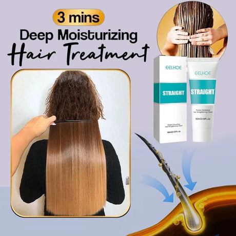 Hjemix | Keratin Behandling Hår Utglattende Krem