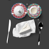 Hjemix | Diamond Crafts Coaster Diamond Painting Coaster (Mandala)