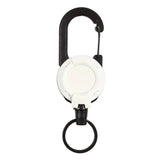 Hjemix | Utendørs automatisk uttrekkbar wire Luya taktisk nøkkelring med tyverisikring