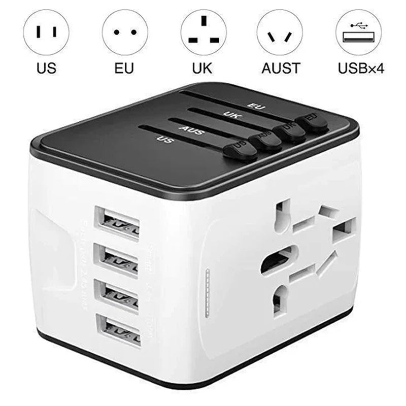 Hjemix | Universal Smart Travel Adapter Spenningsomformer