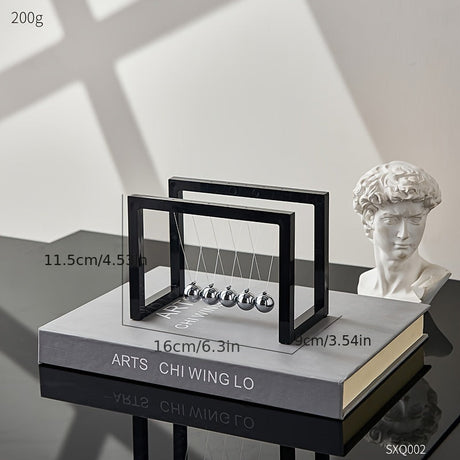 Hjemix | BalanceSphere – Elegant Newton Pendulum with Luxury and Functional Design for Office Decoration