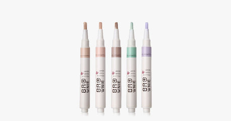 Hjemix | Full Coverage Concealer Stick for Easy Application - Set of 6 Highlighters for å gjøre deg fantastisk på hver måte