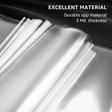 Hjemix | Premium Gjennomsiktig Vinylbeskyttelse - 12,75" LP og Gatefold-beskyttelse, slitesterk 3mil tykkelse - Ideell for gaveinnpakning