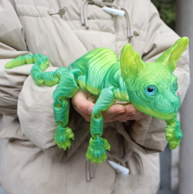 Hjemix | ️Mystic Meow – 3D Vokter Katt