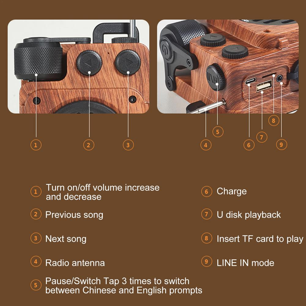 Hjemix | Dark Academy Bluetooth Høyttaler