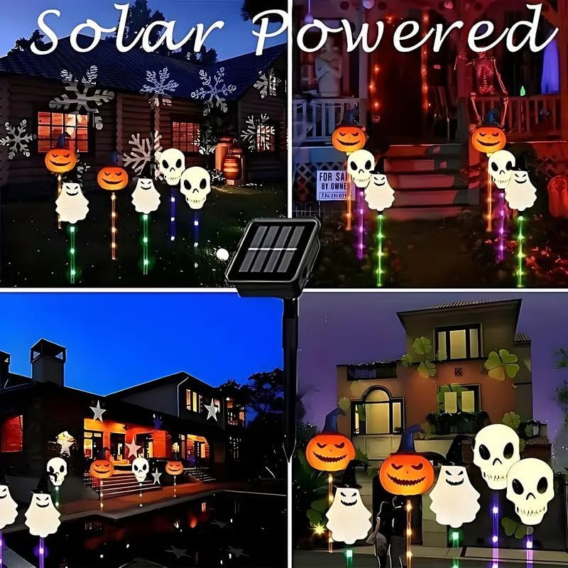 Hjemix | 6 i 1 Halloween Solhage Lys
