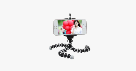 Hjemix | Mini Fleksibel Selfie Smartphone Stativ – Klikk på fantastiske bilder enkelt!