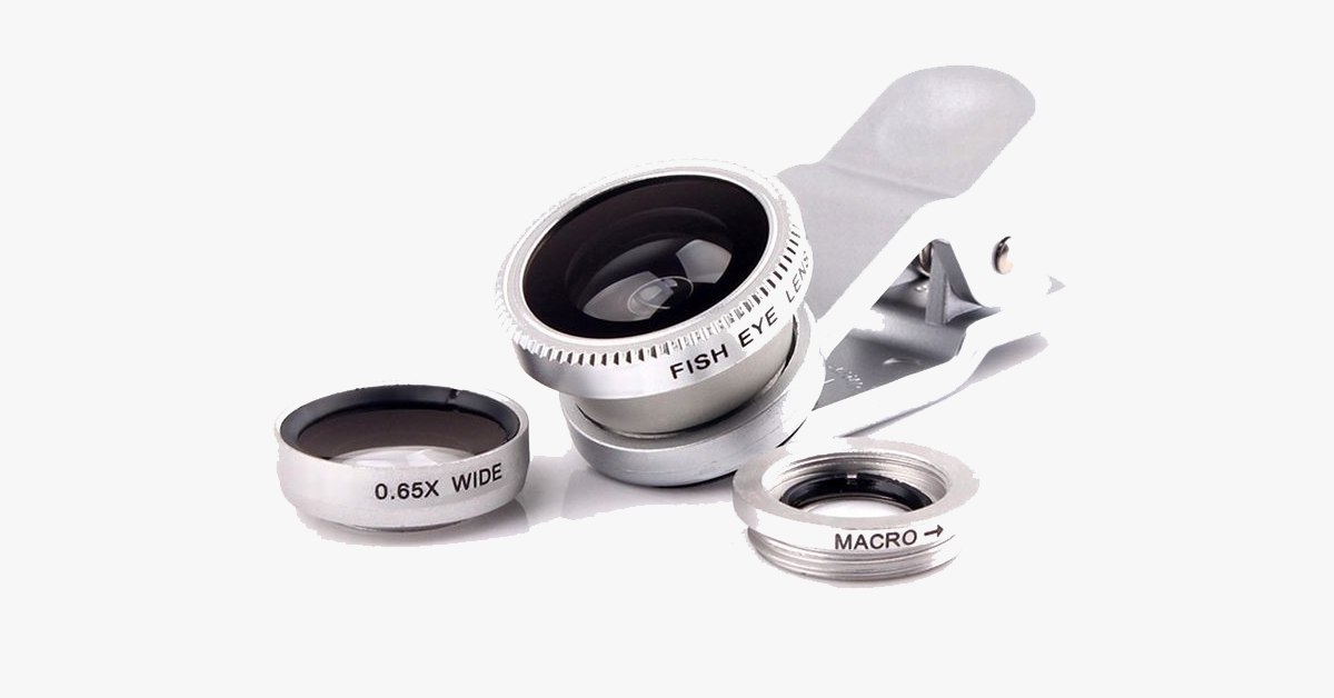 Hjemix | Universell Foto Klem Linse - Din Fotografi Spesialist – Fest en linse til telefonen din for bedre bilder!