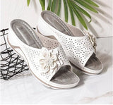 Hjemix | Lær Myk Fotbed Ortopediske Bue-Støtte Sandaler