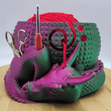 Hjemix | Stor Fantasi Drage og Egg Fantasi Bolle Strikking eller Hekling Bolle