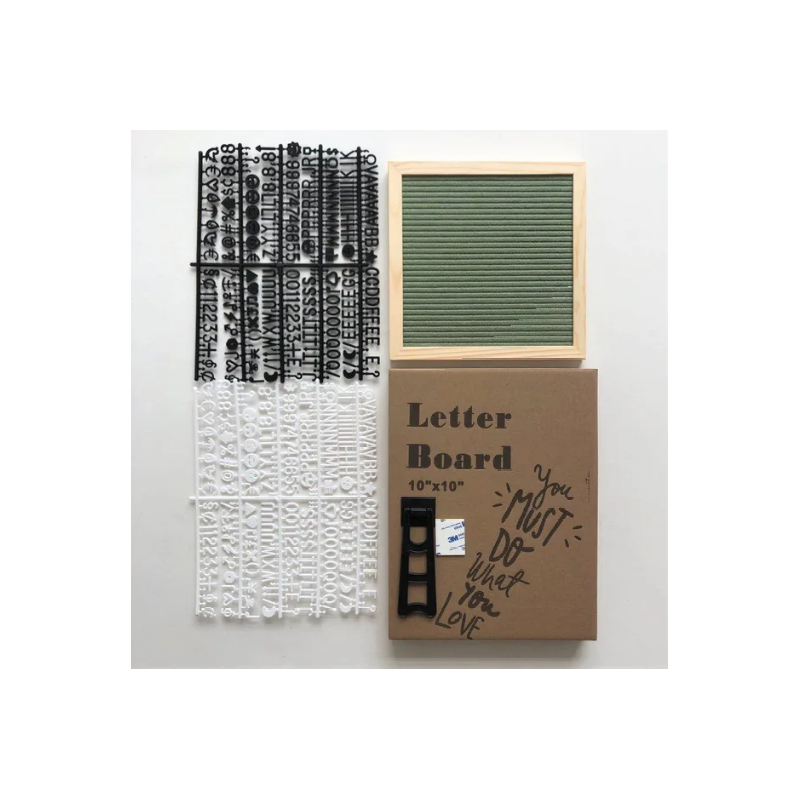 Hjemix | Filt Bokstavsmeldingsbrett