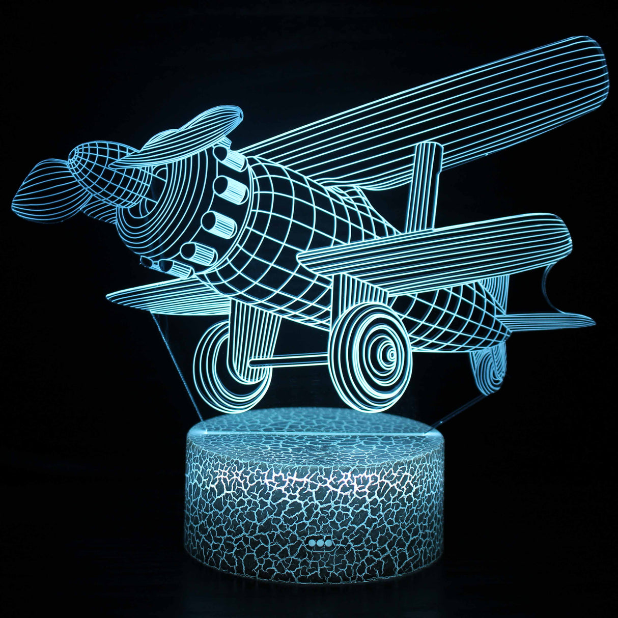 Hjemix | Propellfly 3D optisk illusjonslampe