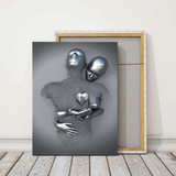 Hjemix | Touch of love - Veggdekorasjon