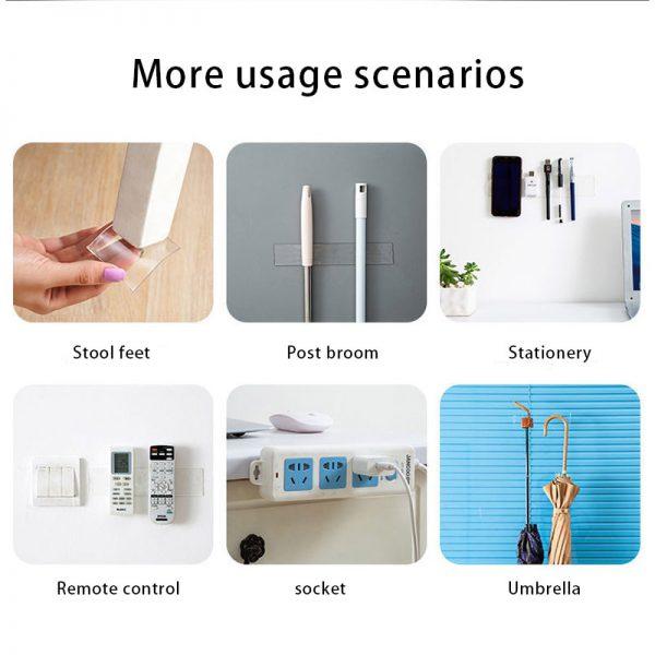 Hjemix | Transparent Dobbelt-Sidig Nano Magic Tape