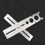 Hjemix | Rustfritt Stål Flis Hull Locator