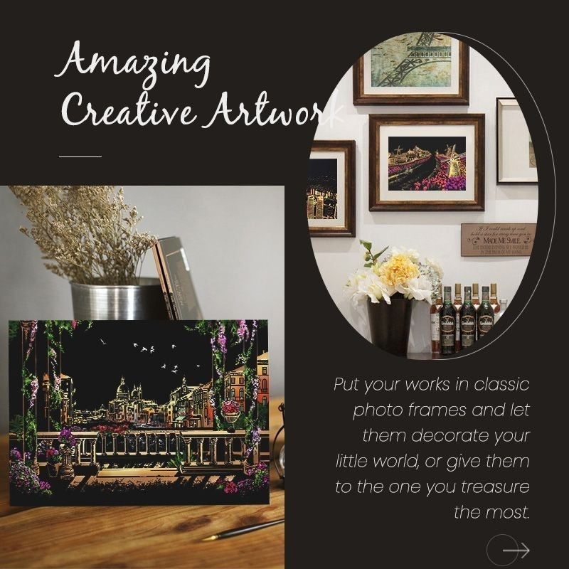 Hjemix | Splendid Magic Scratch Art