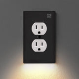 Hjemix | Outlet veggplate med LED nattlys